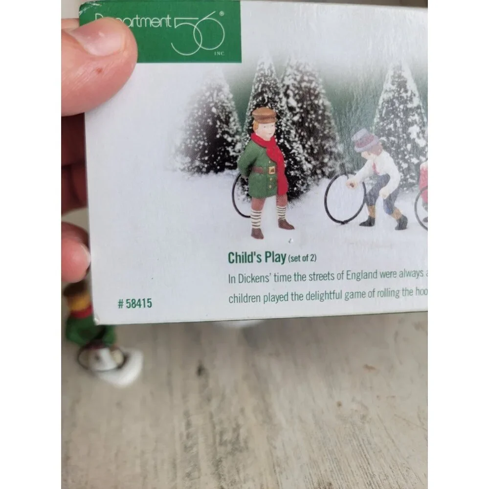 Dept 56 58415 Childs‎ play heritage village accessory xmas